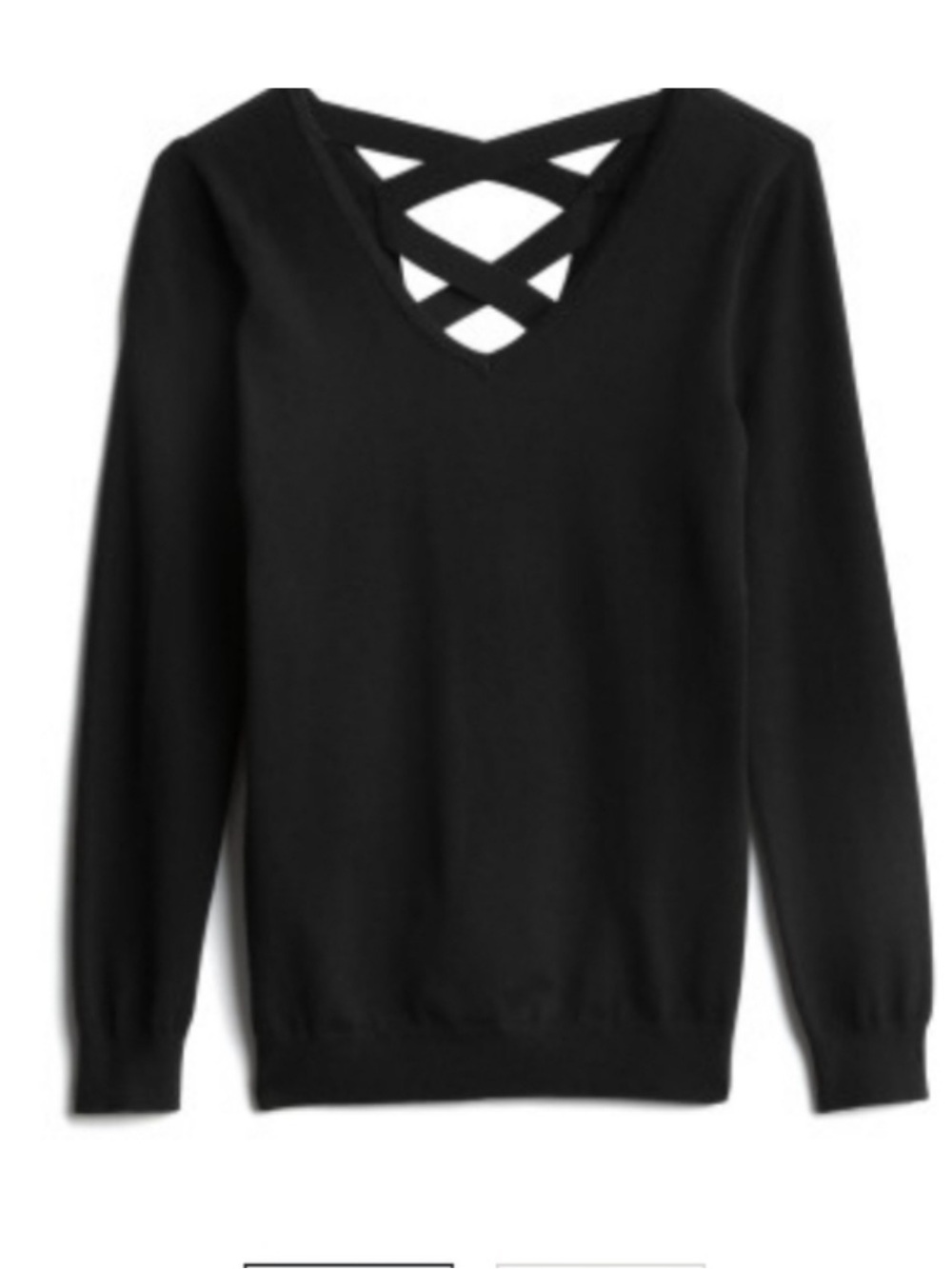 Love Ellie Mia Back Detail Pullover